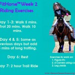 FitHorse Week 2 Riding Exercises
